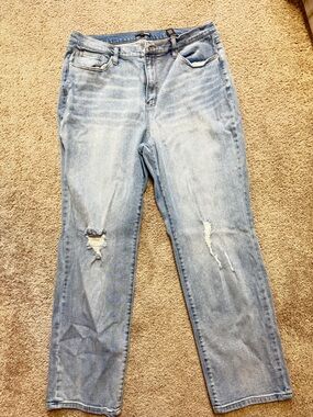 Fashion nova distressed jeans size 16